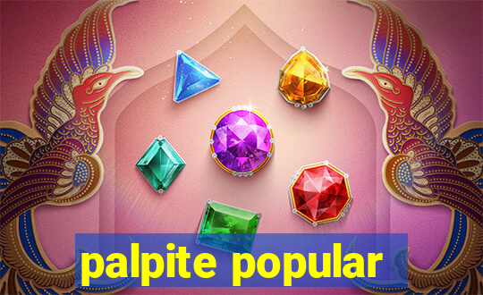 palpite popular